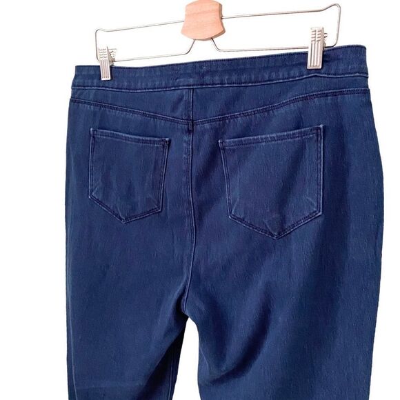 L’AGENCE Luxe Lounge Yasmeen High Rise Skinny Legging in River Blue Size 34 - Picture 7 of 10